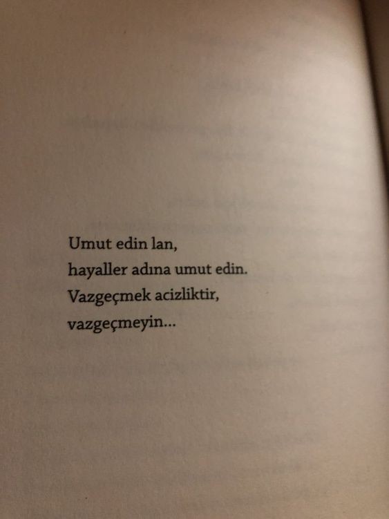 Hayata dair umudunuz var mı?