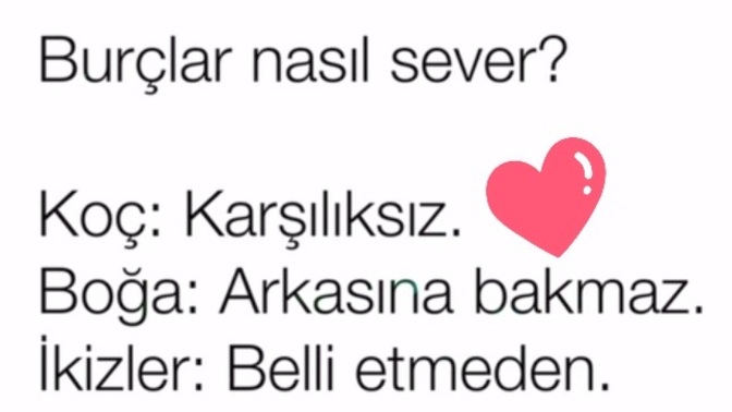 Burcunuz nasıl sever?