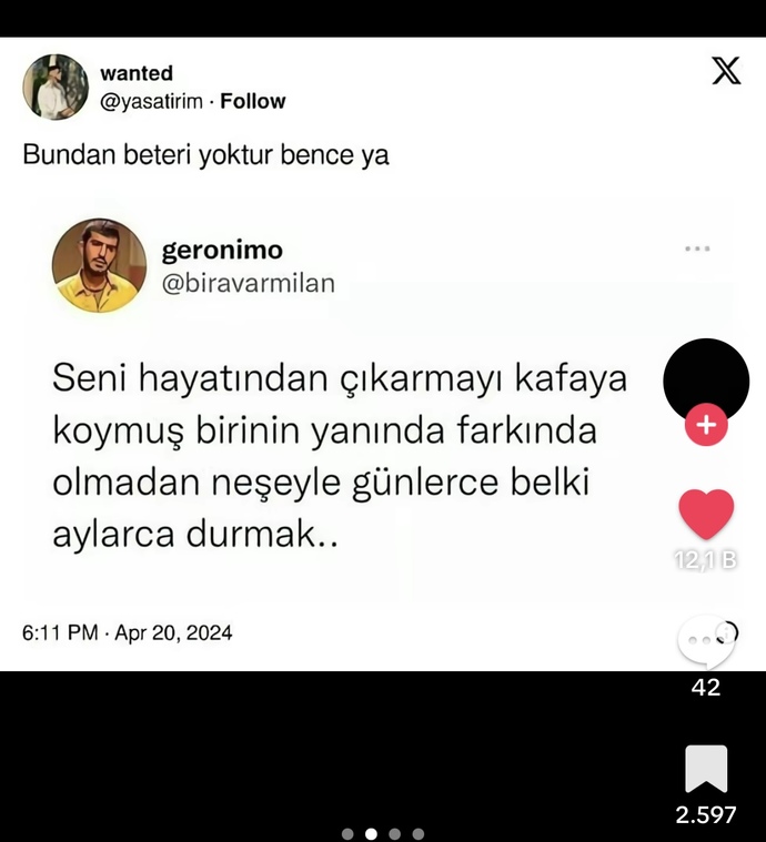 İğrenç bir his tarif et?