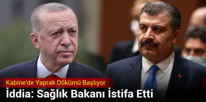 İddia: Sağlık Bakanı Fahrettin Kocanın İstifa Ettiği Söyleniyor. Ne Düşünüyorsunuz?
