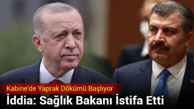 İddia: Sağlık Bakanı Fahrettin Koca'nın İstifa Ettiği Söyleniyor. Ne Düşünüyorsunuz?