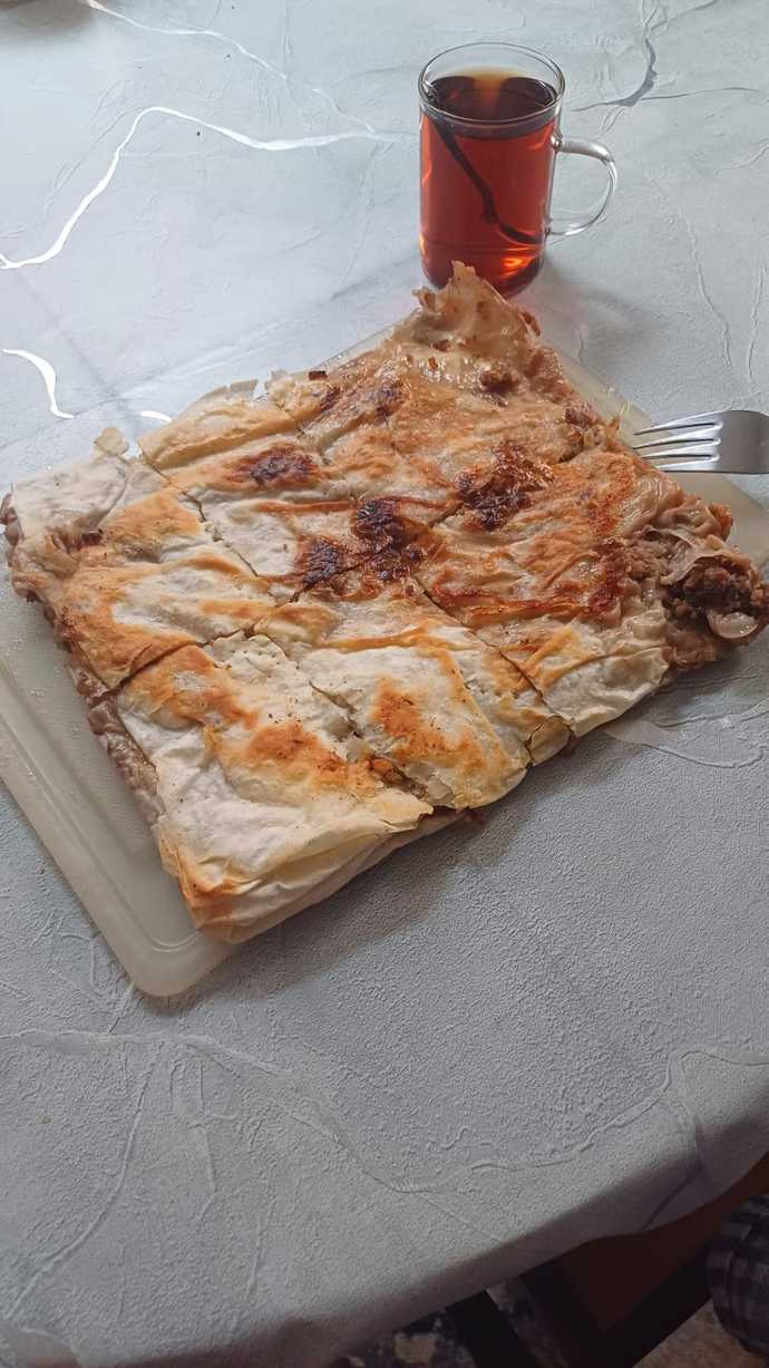 Tavada kıymalı börek hiç denediniz mi?