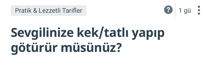 Manitanıza en son ne yaptınız yemesi için?