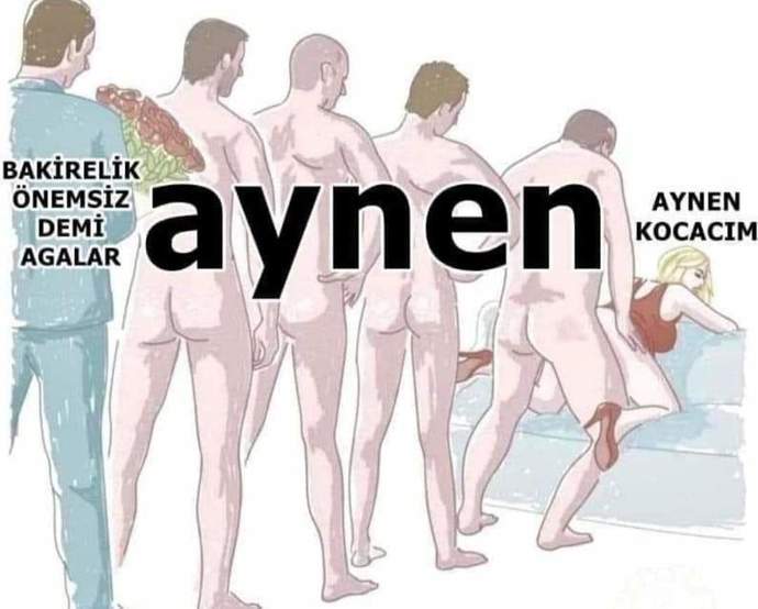 yazacak bir şey yoktu ben de gelecekteki karınızın size çekeceği muameleyi attım.
