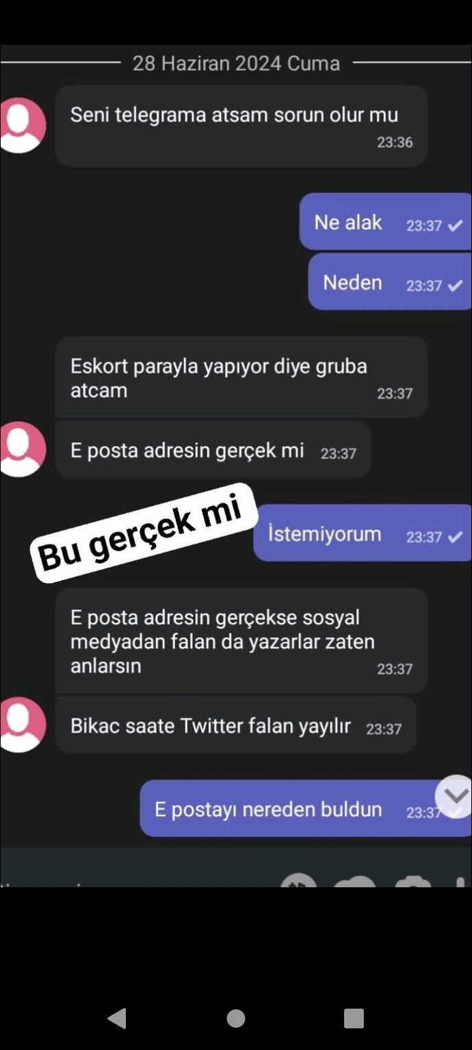 Çok korkuyorum lütfen yardım et?