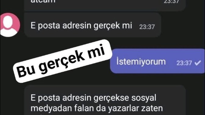 Çok korkuyorum lütfen yardım et?