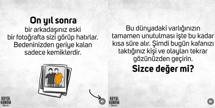 Size göre ölüm ne demek?