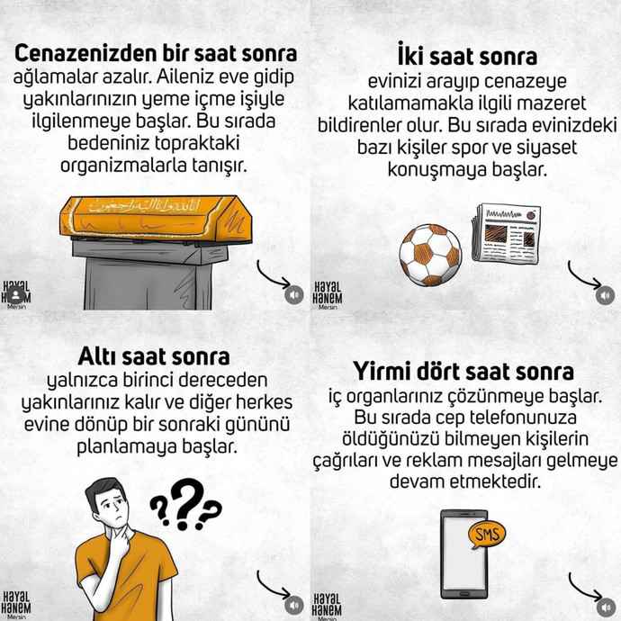 Size göre ölüm ne demek?