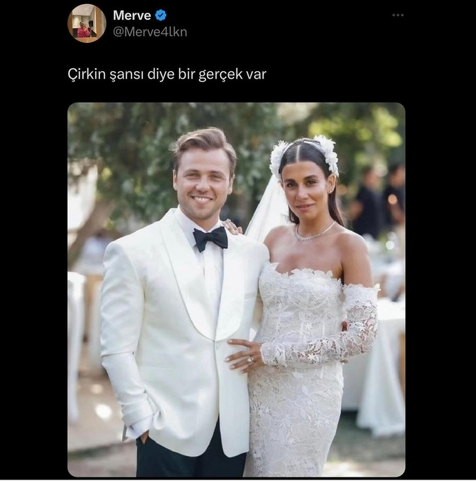 Ya bu şans bana neden vurmuyor acaba cirkinligin bile guzelliklerinden faydalanıyorum arkadas 😅 ona var buna var bana yok