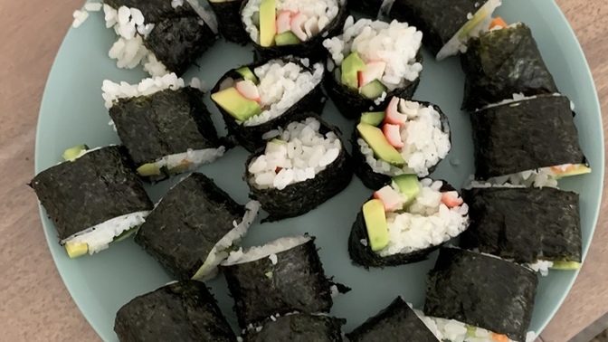 Evde ilk sushi denemem sizce nasıl olmuş?