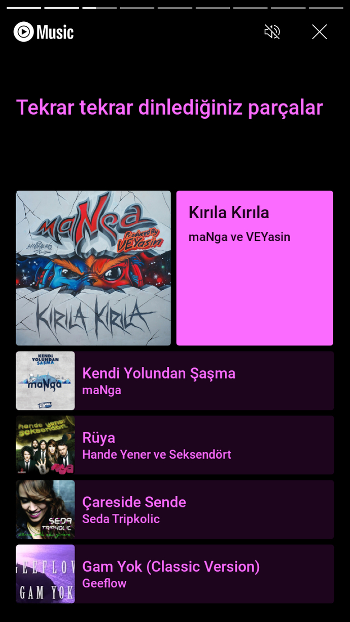 Bu yılki favori şarkınız neydi?