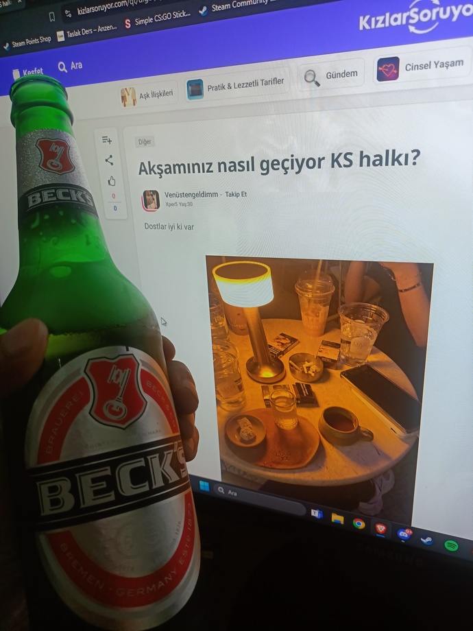 Akşamınız nasıl geçiyor KS halkı?