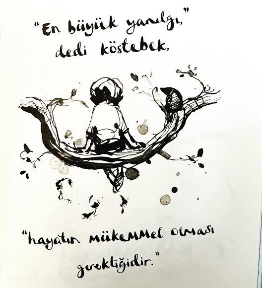 Okuduğunuz kitaptan bir alıntı alabilir miyim?
