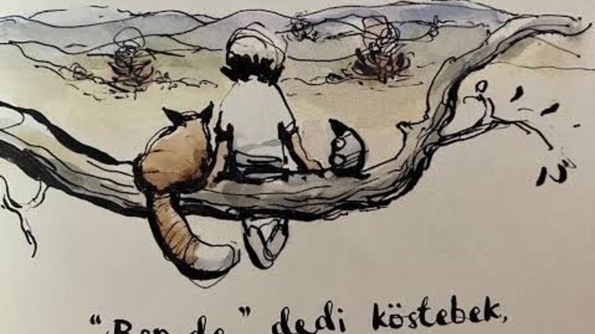 Okuduğunuz kitaptan bir alıntı alabilir miyim?