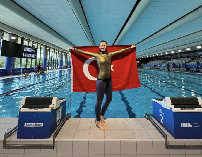 Serbest dalışçı Bilge Çingigiray