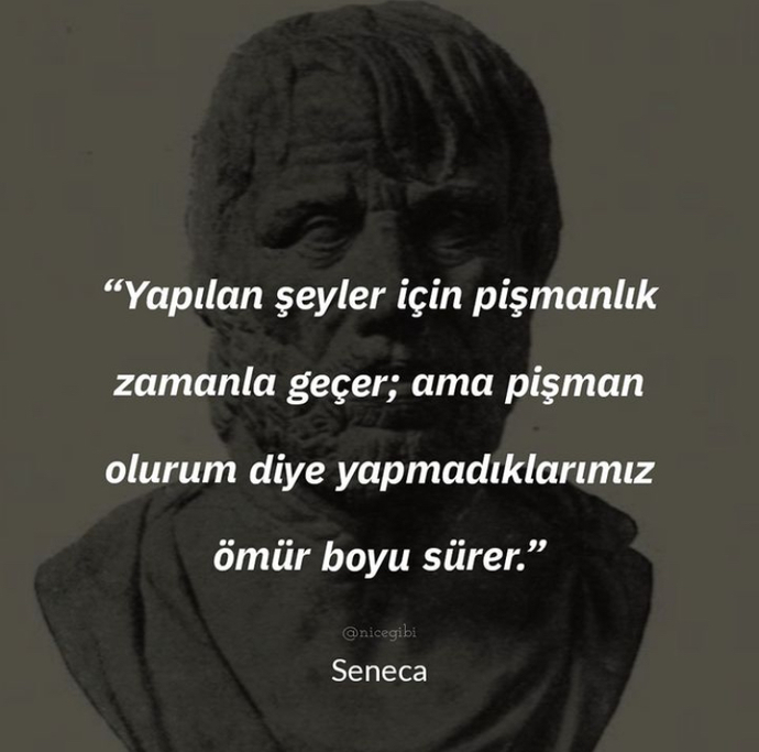 Yaptıklarınız için mi yoksa yapmadıklarınız için mi pişmanlığınız ağır basıyor?