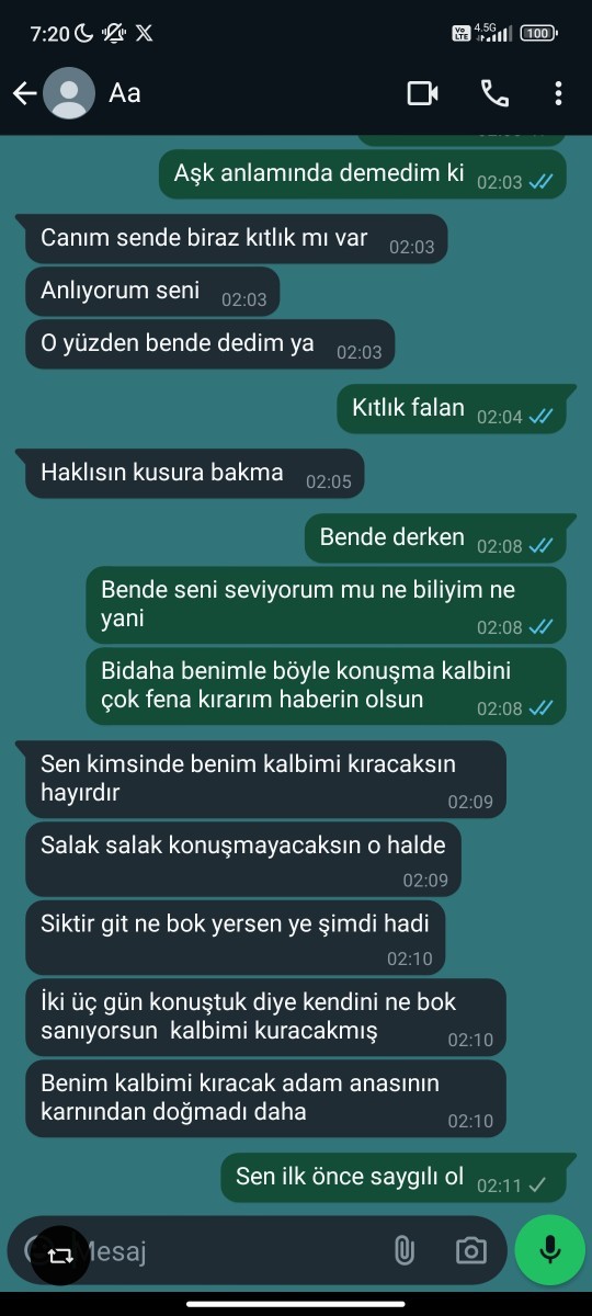 Burada kim haklı sizce?