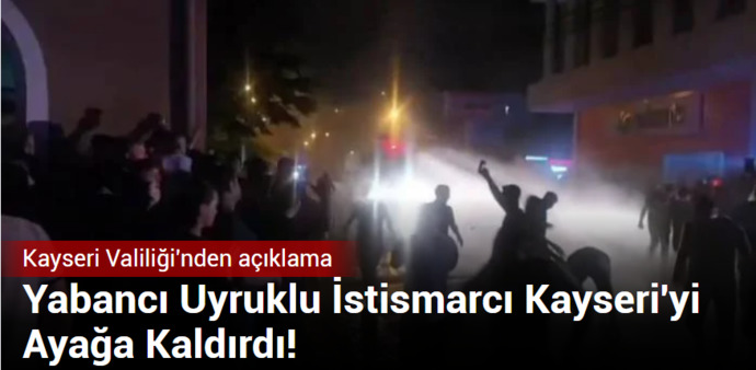 Kayseride bir Suriyeli 6 yaşındaki Türk çocuğa cinsel istismarda bulundu. Halk, sokağa çıktı. Ne düşünüyorsunuz?