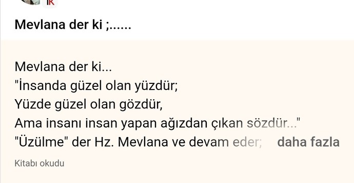 İnsanı insan yapan... 😌