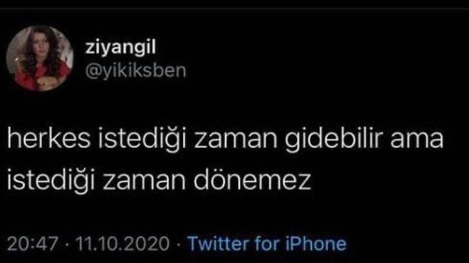 Giden size geri dönebilir mi?