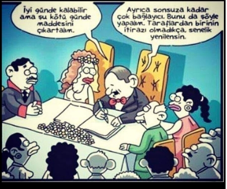 Evlilikler senede bir yenilenmeli mi?