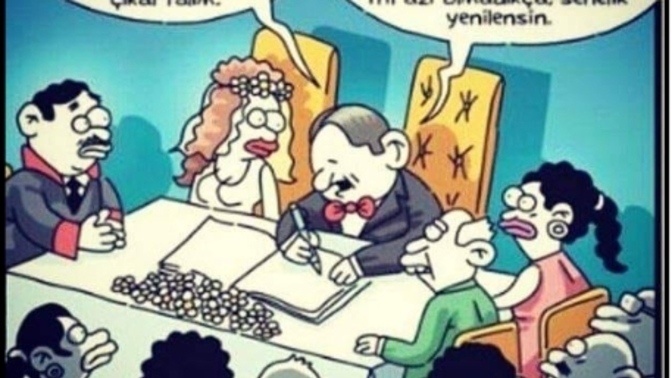 Evlilikler senede bir yenilenmeli mi?