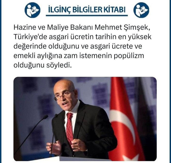 Zam istemek popülizm mi? Hazine bakanı zam istemek popülizm dedi?