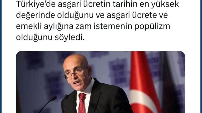 Zam istemek popülizm mi? Hazine bakanı zam istemek popülizm dedi?