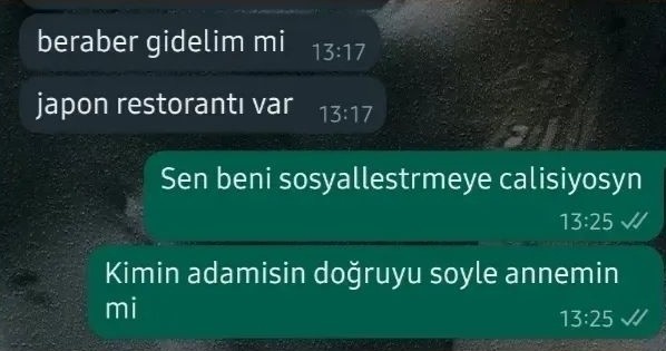 Telefonunuza en son gelen mesaj ne ❓?