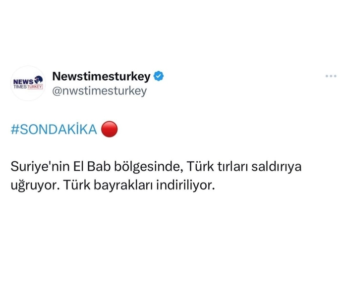 Türk tırları saldırıya uğruyormuş, konuyla ilgili bilgisi olan var mı?