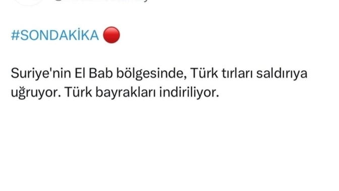 Türk tırları saldırıya uğruyormuş, konuyla ilgili bilgisi olan var mı?