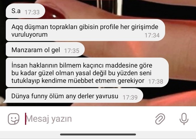 Aldığınız en yaratıcı yürüme mesajı nedir?