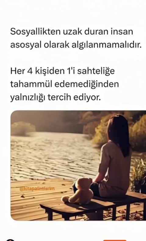Sosyal misiniz asosyal mi?