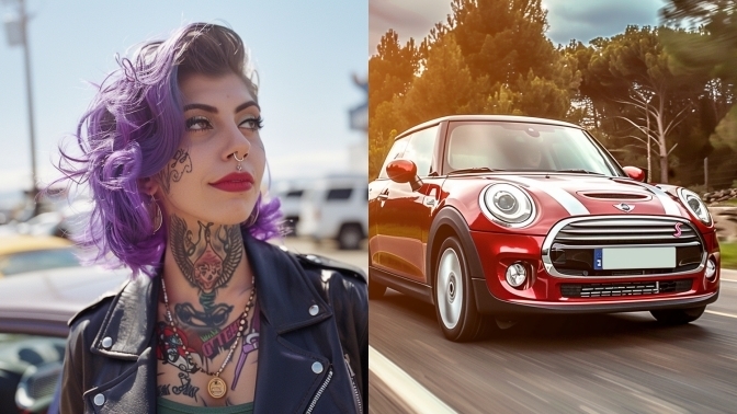 Yeni arabamı siz seçtiniz KScanlar! Mini Cooper arabaları beğeniyor musunuz 🚗?