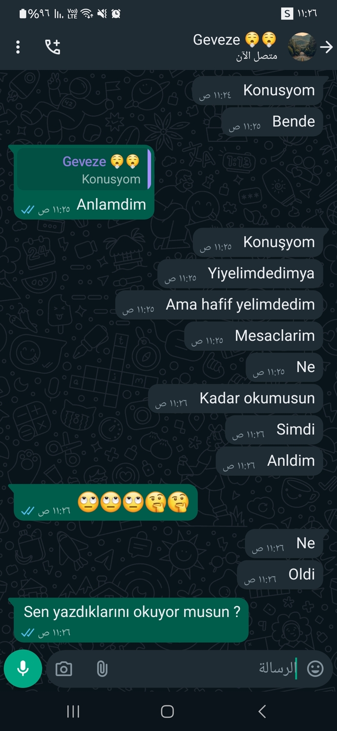 Kardeşiniz ne diye kayıtlı telefonda?
