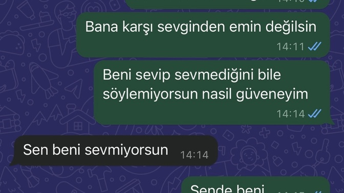Sizce eski sevgilimle konuşmayi kesmeli miyim?