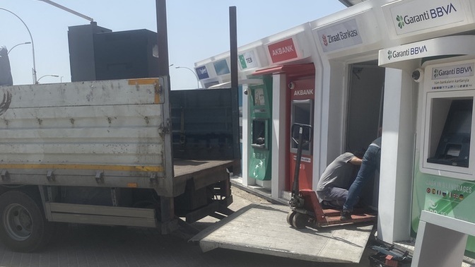 Transpalet ile para çekmeye mi gidilir?
