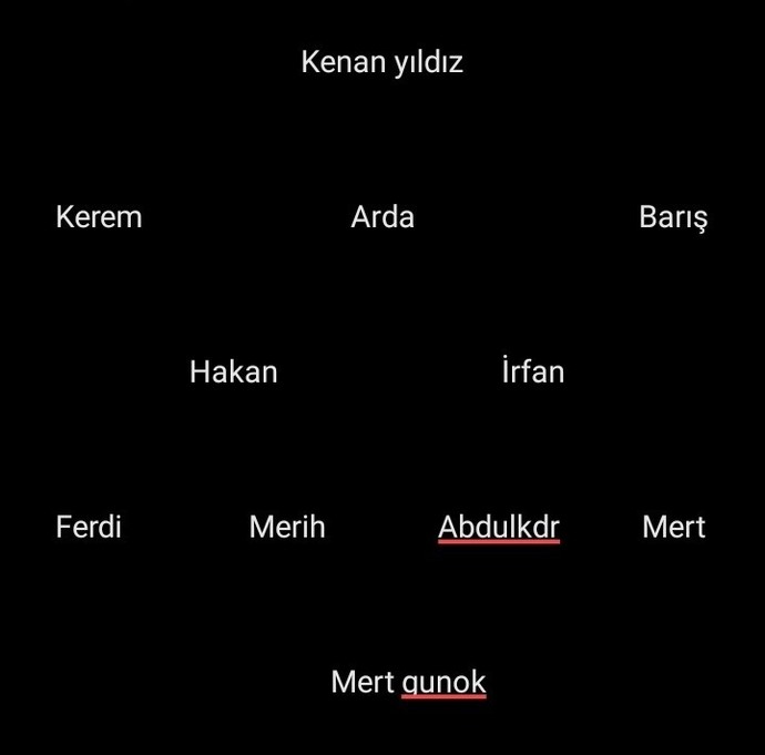 Akşamki maça bu kadroyla çıksak yener miyiz?