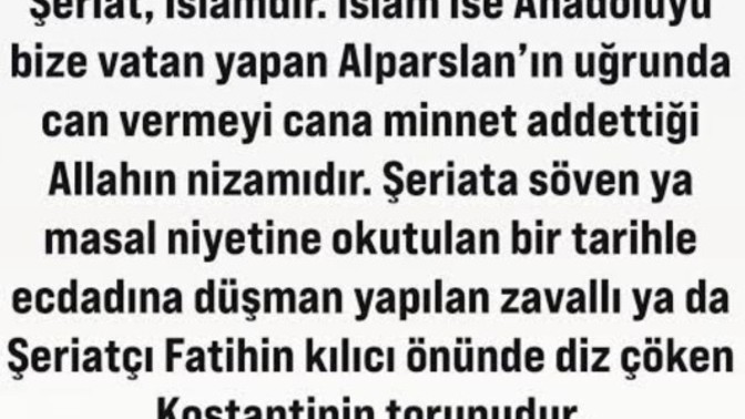 Şeriat ne zaman gelecek?