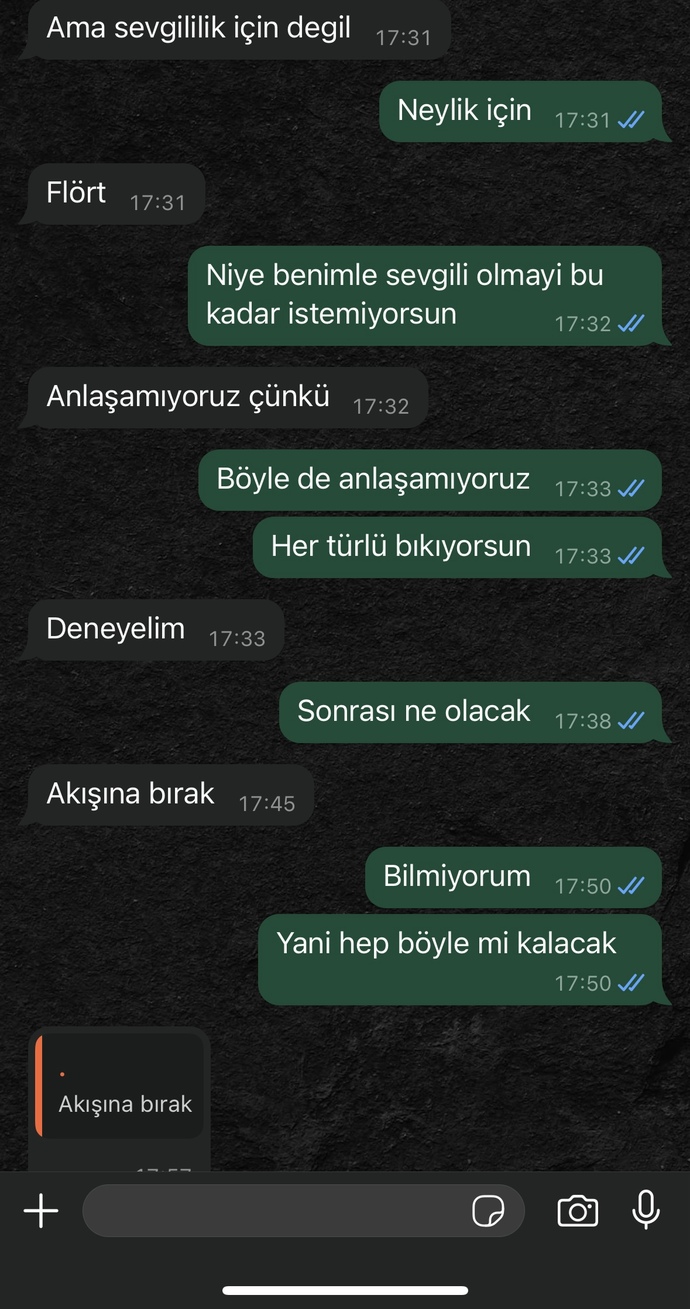 Böyle biriyle konuşur muydunuz?