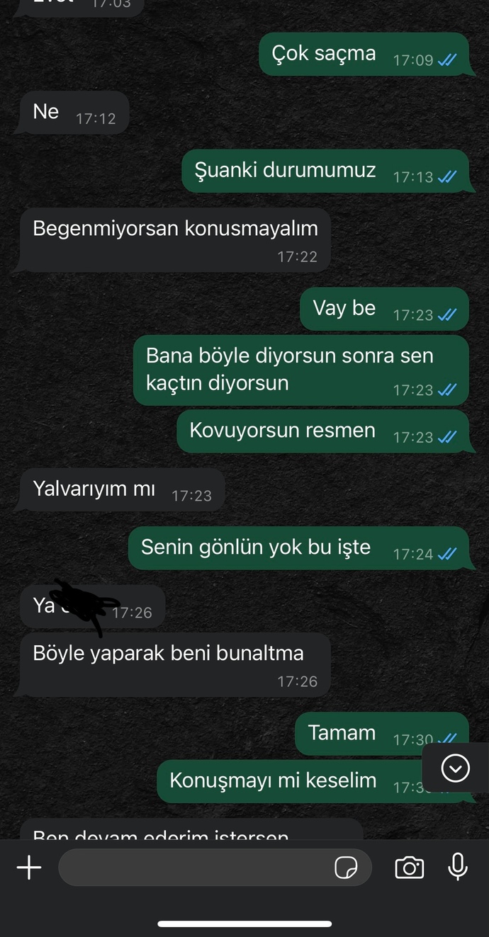Böyle biriyle konuşur muydunuz?