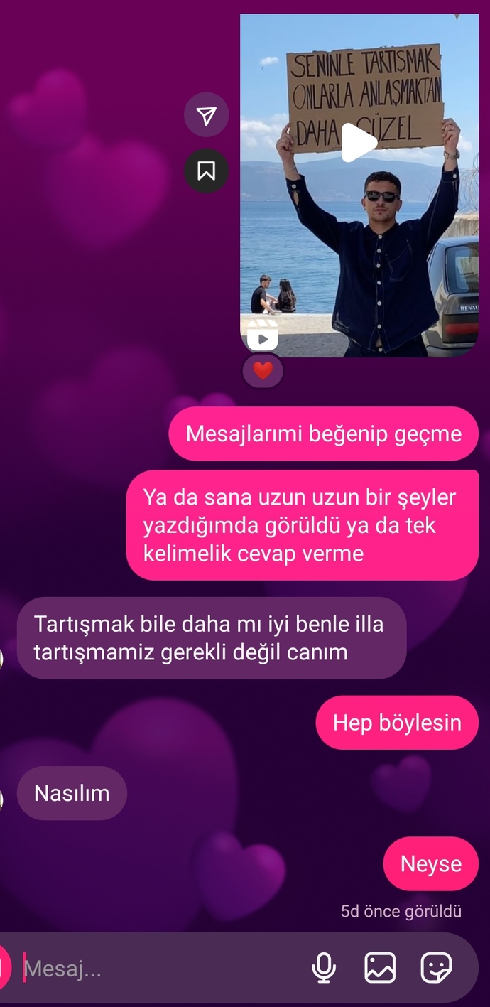 Sevgilimi ilgisiz ama onu terk edemiyorum?