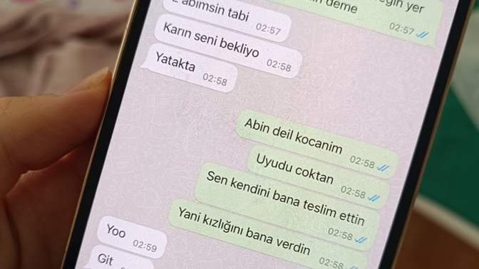 Eşimin kız kardeşiyle mesajları gerçek olabilir mi buuuuu?