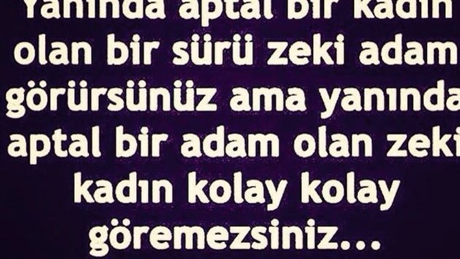 Güzel ama aptal kadın mı? Zeki ama tipsiz kadın mı?