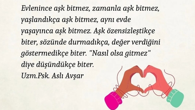 Aşk, ne zaman ve neden biter?