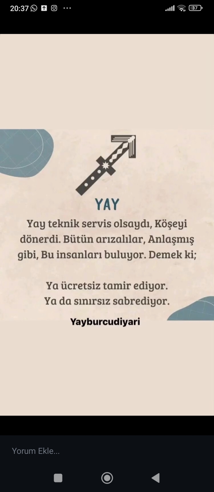 Arızaçeker yay 😅
