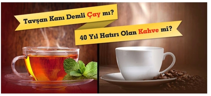 Çay içmeden kendime gelemiyorum...