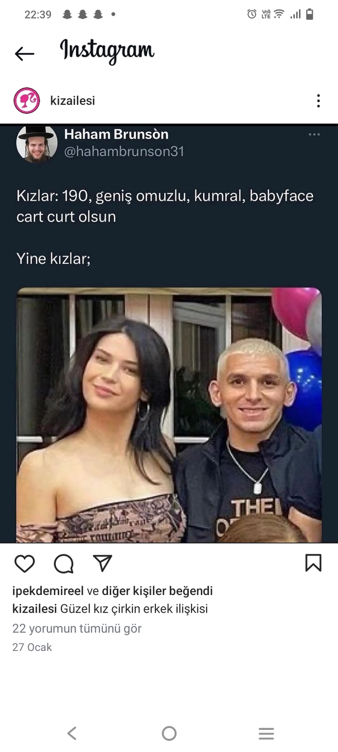 Küçük kızlar neden illa 1.80 boyundan uzun erkek istiyor?