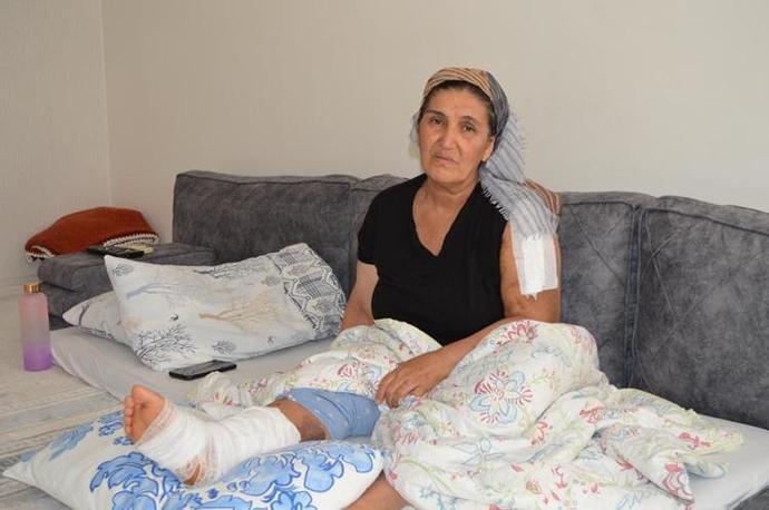 Mardinde bir gelin, kayınvalidesinin önünü otomobiliyle kesip darp etmiş. Serbest bırakılması normal mi?
