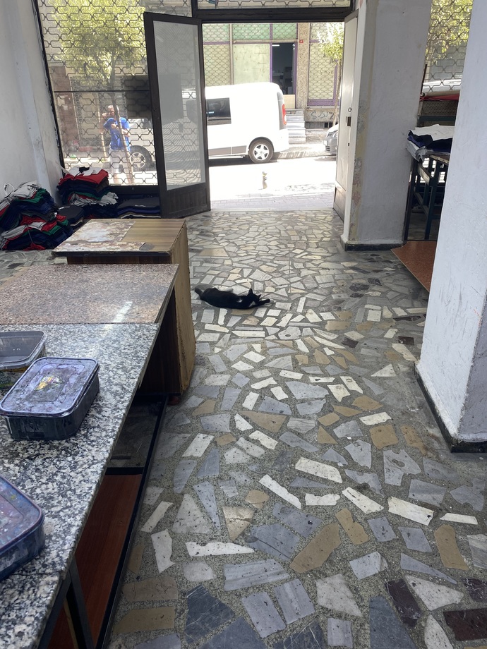 Benim kızım bile sıcaktan bayıldı. İnş yağmur yağar. İçerisi yanıyür